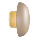 Brown rechargeable wall light metal, Khaoula, 1,5W, 3000K LED, 3-step dimmable
