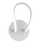 White wall light design, Marell, 11W, 4000K LED, 3-step dimmable