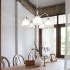 White pendant light classic, Ozlem