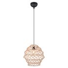 Brown pendant light rustic, Liduina