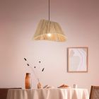 Brown pendant light rustic, Sakine