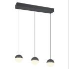 Anthracite pendant light modern, Rigtje