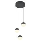 Anthracite pendant light modern, Rigtje