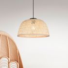 Rattan pendant light brown, Laut