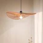 Paper pendant light brown, Lykke