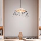 Rattan pendant light brown, Rauf
