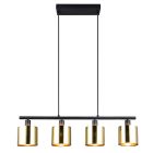 Golden pendant light design, Loeka