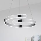 Chrome pendant light design, Resy, 37W, 4000K LED, 3-step dimmable