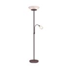 Rust Coloured reading floor lamp modern, Larry