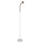 Brown floor lamp modern, Suradj, with switch