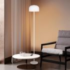 White rechargeable floor lamp modern, Dustin, 2,5W, 3000K LED, 3-step dimmable