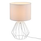 Modern table lamp white, Kjell