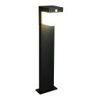 Black solar outdoor floor lamp modern, Kadija, 5,5W, 4000K LED, IP44