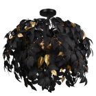 Black ceiling light retro, Urwa