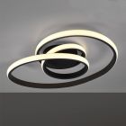 White flush ceiling light modern, Jonny, 18,5W, 4000K LED, 3-step dimmable