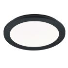 White bathroom ceiling light modern, Gistrup, 15W, 3000K LED, IP44