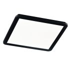 White bathroom ceiling light modern, Gistrup, 24W, 3000K LED, IP44