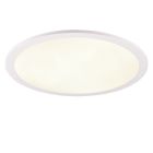 White flush ceiling light modern, Odion, 20W, 4000K LED