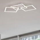 White flush ceiling light modern, Margaux, 31W, 4000K LED