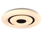 White smart ceiling light modern, Rinske, 16W, warm to cold white adjustable LED, with remote control