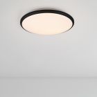 Black flush ceiling light modern, Celine, 20,5W, 3000K LED