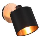 Brown wall spotlight modern, Koge