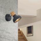 Black wall spotlight modern, Toos