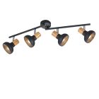 Black ceiling spotlight modern, Toos