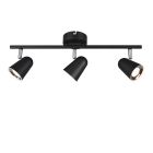 Black ceiling spotlight modern, Taj, 3W, 3000K LED