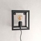 Industrial wall light black, Redox