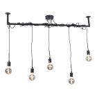 Industrial pendant light black, Kester