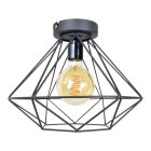 Industrial ceiling light black, Merlon