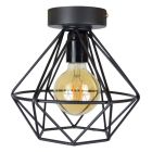 Industrial ceiling light black, Merlon