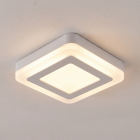 Plastic staircase light white, Haley, 8W, 3000K LED, IP54