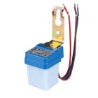 White Dusk to dawn sensor Kely, Polyester, IP44