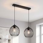 Industrial pendant light black, Wiro