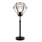 Industrial table lamp black, Jochem, with switch
