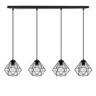 Industrial pendant light black, Jochem