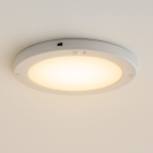 Plastic ceiling light with sensor white, Luan, 20W, 3000K LED