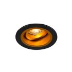 Modern recessed light gold, Bredal