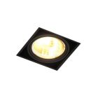 Modern trimless recessed downlight black, Wilhelm