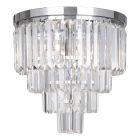 Design ceiling light chrome, Kajol