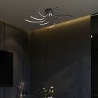 Modern ceiling light gold, Laurina, 36W, warm to cold white adjustable LED