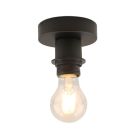 Modern ceiling cap black, Rima