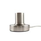 Modern table lamp without shade chrome, Rika, with switch