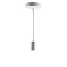 Aluminium pendant light without shade white, Rika