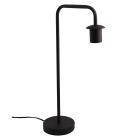 Aluminium table lamp without shade black, Rika