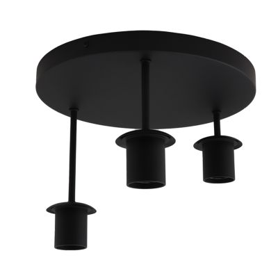 Glass ceiling cap black, Rika