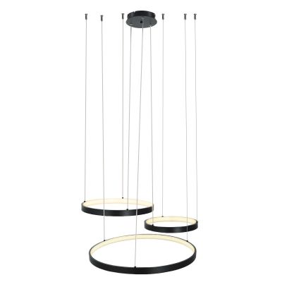 Design pendant light black, Giorgio, 60W, 2700K LED