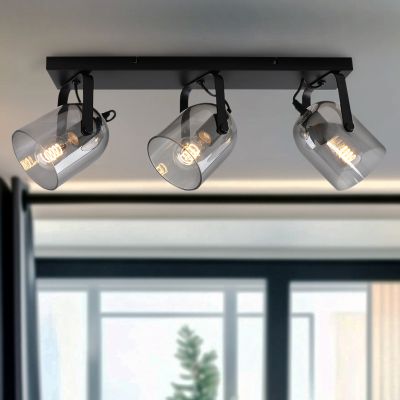 Design ceiling spotlight grey, Clyde